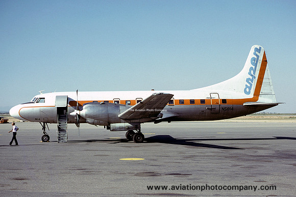 Aspen Airlines Convair 580 N5814 (1979)