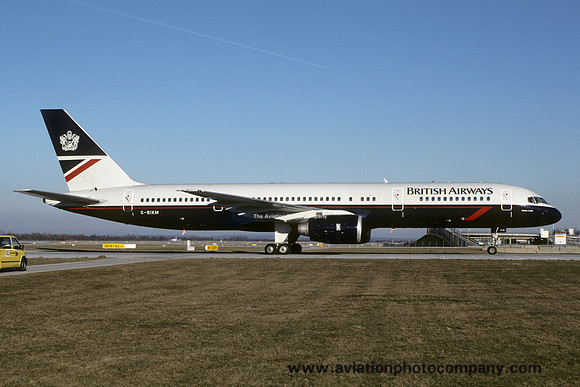 British Airways Boeing 757-200 G-BIKM at Munich (2000)