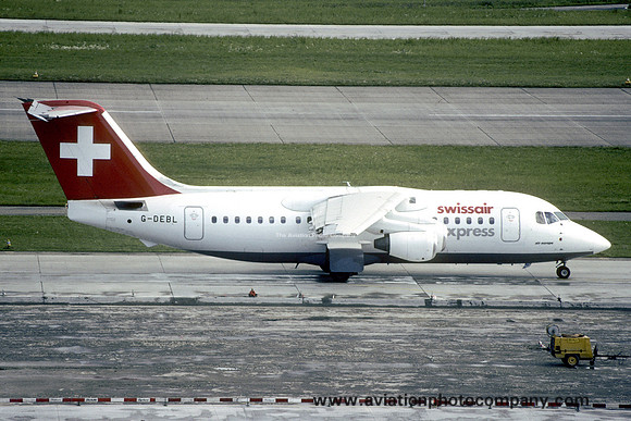 Swissair Express BAe 146-200 G-DEBL (1999)