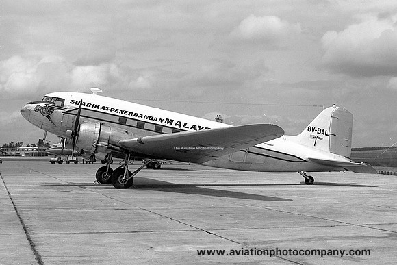 Malaysia-Singapore Airlines Douglas C-47A 9V-SAL (1967)