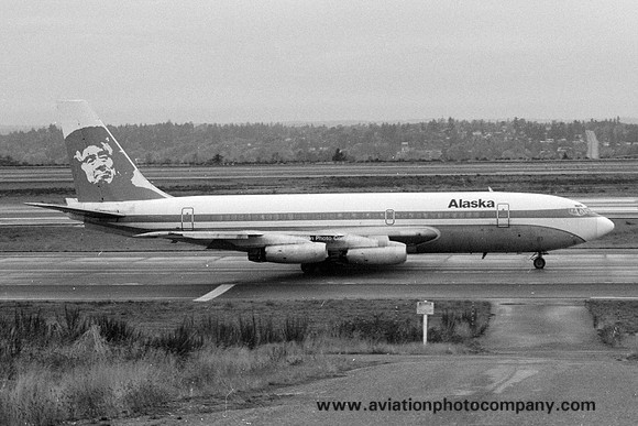 Alaska Airlines Boeing 720 N766AS (1975)