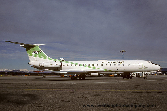 Air Transport Europe Tupolev Tu-134 OM-GAT (1999)