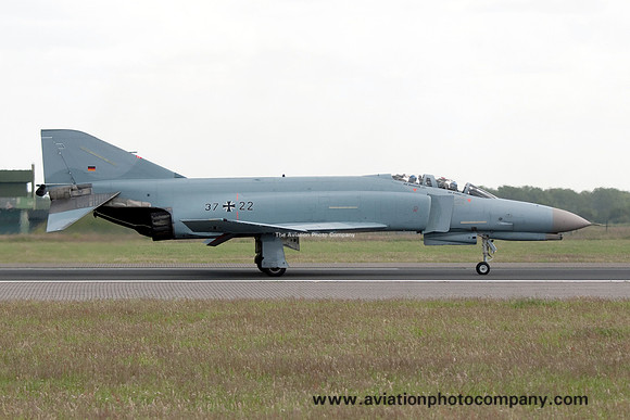 German Air Force JG71 McDonnell F-4F 37+22 at the Phantom Pharewell Wittmund (2013)