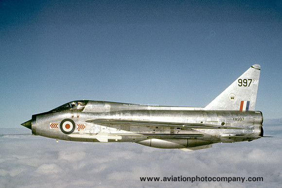 RAF 226 OCU English Electric Lightning T.4 XM997