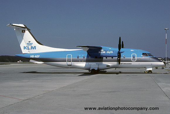 KLM Alps/Air Engiadina Dornier Do328 HB-AEF (2000)