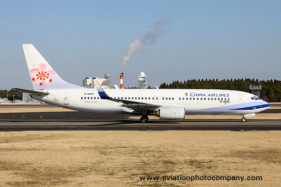 China Airlines Boeing 737-800 B-18605 (2016)