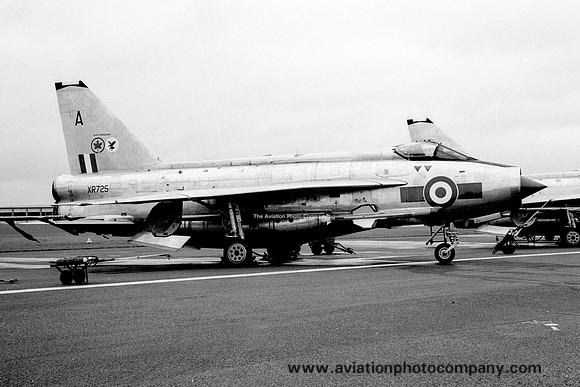RAF 23 Squadron English Electric Lightning F.6 XR725/A 'Air Canada' (1968)