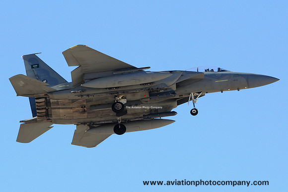 Saudi Air Force McDonnell Douglas F-15S Eagle 5513 at Nellis AFB (2015)