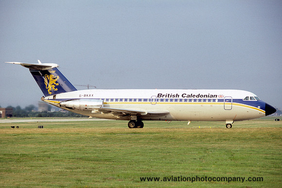 British Caledonian BAC-111 G-BKAX (1982)