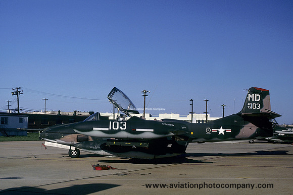 USAF Maryland ANG 104 TFS Cessna A-37B Dragonfly 73-1103/MD (1979)