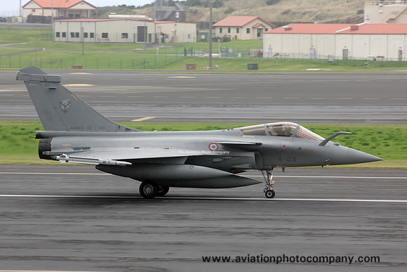 French Air Force 4 EC Dassault Rafale C 145/4-GX at Lajes (2015)