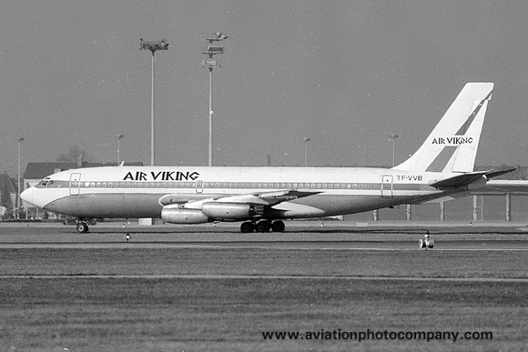 Air Viking Boeing 720 TF-VVB (1975)