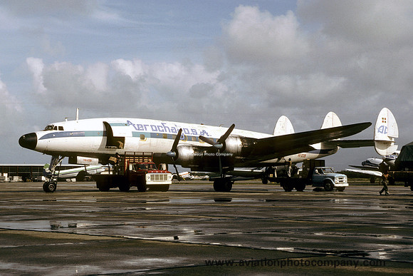 Aerochago Lockheed L-1049 Constellation HI-228 (1982)