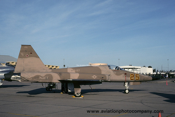 US Navy VFA-127 Northrop F-5E Tiger 741558/NJ-25 (1991)