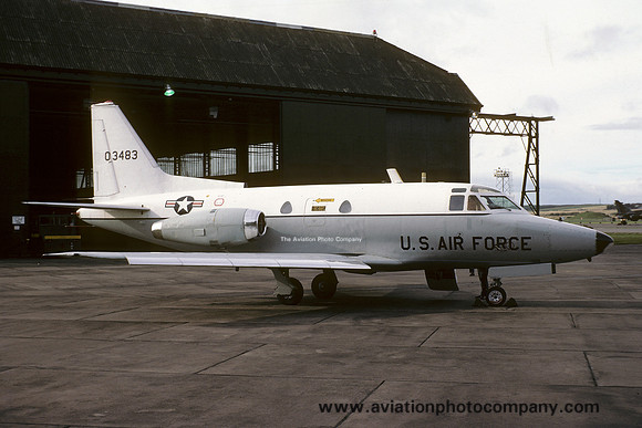 USAF North American T-39A Sabreliner 60-3483 (1970s)