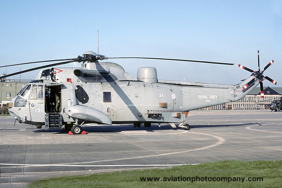 Royal Navy 826 Squadron Westland Sea King HAS.6 ZA167 (1993)