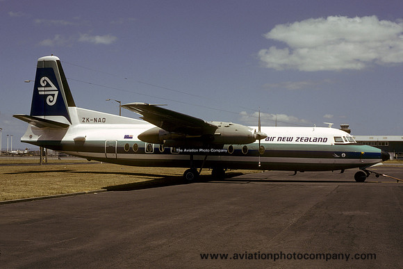 Air New Zealand Fokker F-27-500 ZK-NAO (1982)