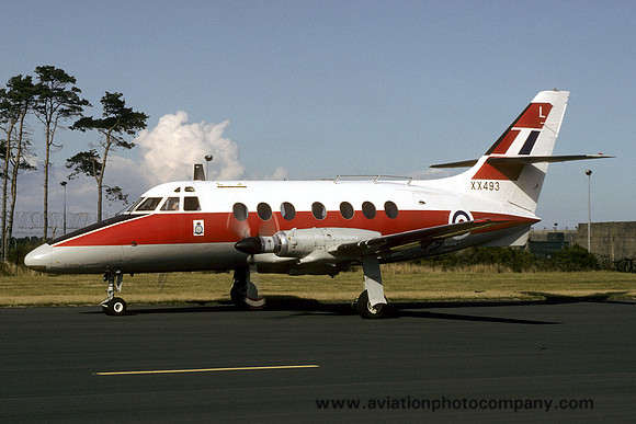 RAF 6 FTS Handley Page Jetstream T.1 XX493/L (1993)