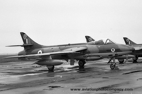 RAF 229 OCU 234 Squadron Hawker Hunter F.6 XG161/55 (1967)