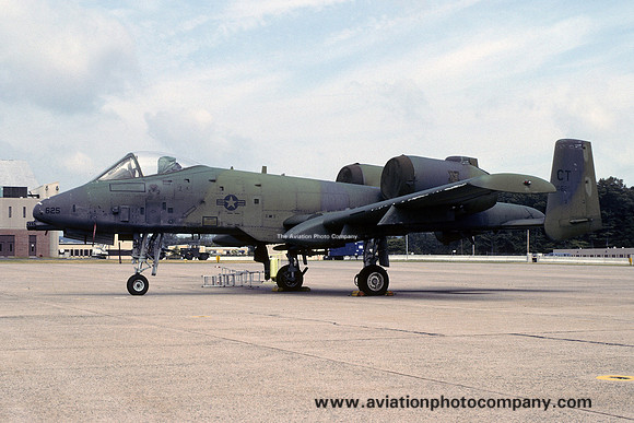 USAF Connecticut ANG 118 TFS Fairchild A-10A Thunderbolt 78-0625/CT (1991)