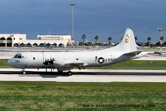 VP-47 Lockheed P-3C Orion 158225/RD at Malta Luqa IAP (2012)