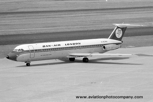 Dan Air London BAC-111 G-BCWA (1978)