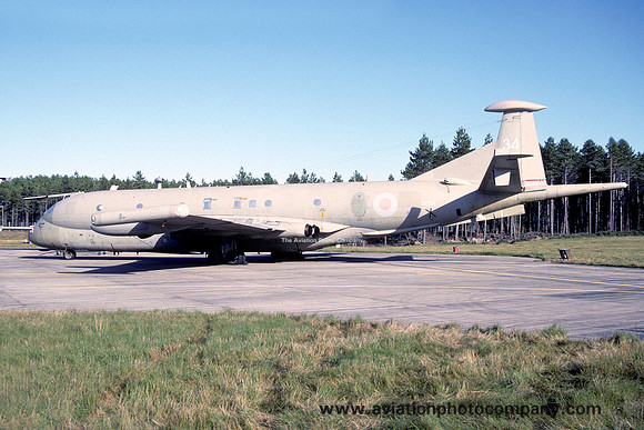 RAF Hawker Siddeley Nimrod MR.2P XV234 stored at RAF Kinloss (1993)