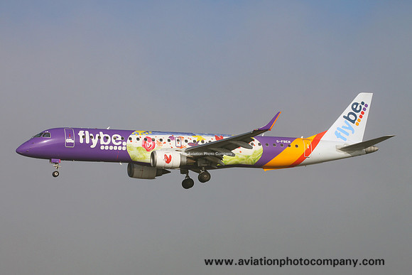FlyBe Embraer ERJ-195 G-FBEM at Manchester (2016)