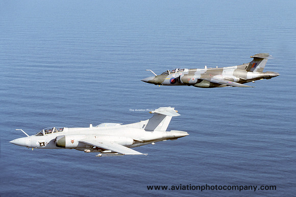 RAF 12 Squadron Blackburn Buccaneer S.2 XX885 (1993)