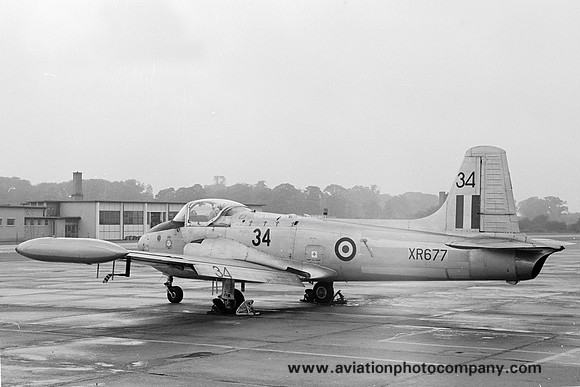 RAF 3 FTS Hunting Jet Provost T.4 XR677 (1967)
