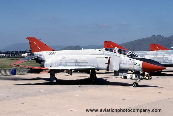US Navy NWTS McDonnell QF-4S Phantom 155524/103 (1999)