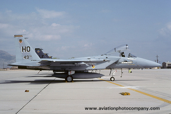 USAF 49 FW McDonnell Douglas F-15A Eagle 76-0063/HO (1992)
