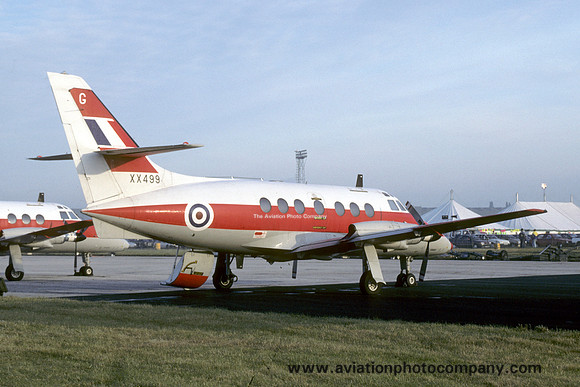 RAF 6 FTS Handley Page Jetstream T.1 XX499/G (1993)