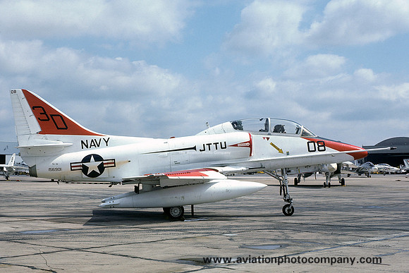 US Navy JTTU Douglas TA-4J Skyhawk 156901/3D-08 (1975)