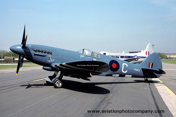 RAF Battle of Britain Memorial Flight Supermarine Spitfire PR.19 PS853 (1992)