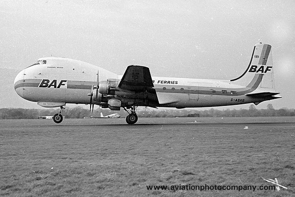 British Air Ferries Douglas C-54 Carvair G-ASKG (1968)
