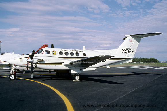 US Navy VRC-30 Beech RC-12F Huron 163563 (2001)