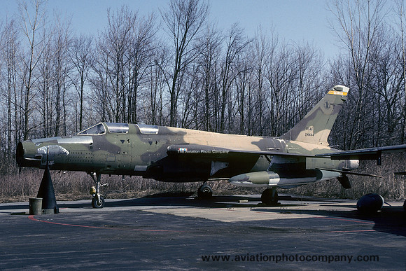 USAF BDRF Republic F-105G Thunderchief 62-4444 at Hancock Field (1992)