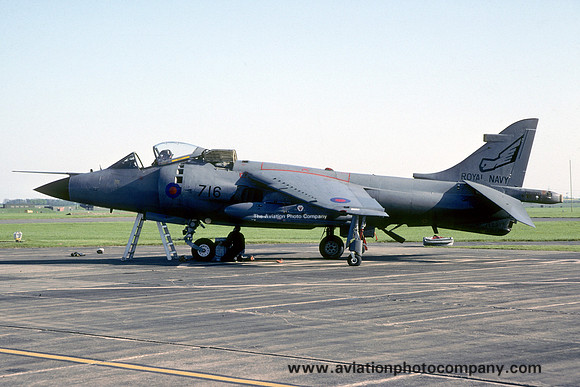 Royal Navy 899 Squadron HS Sea Harrier FRS.1 ZE698/716 (1993)