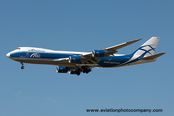 Air Bridge Cargo Boeing 747-8F VQ-BRJ at Frankfurt (2015)