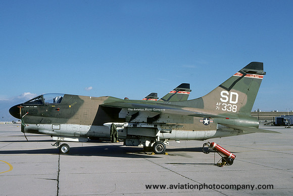 USAF South Dakota ANG 175 TFS LTV A-7D Corsair 71-0338/SD (1980)