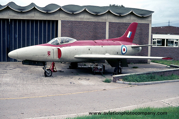 RAF Supermarine Swift F.7 XF114 at Connahs Quay College