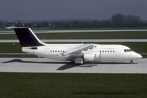 British Midland Commuter BAe 146-200G-CLHB at Munich (2000)