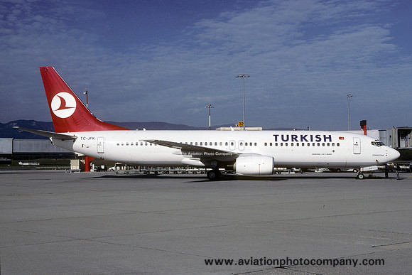 Turkish Airlines Boeing 737-800 TC-JFK (1999)