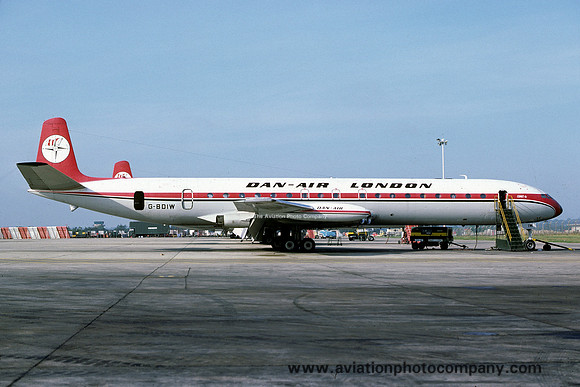 Dan Air London De Havilland Comet 4C G-BDIW (1978)