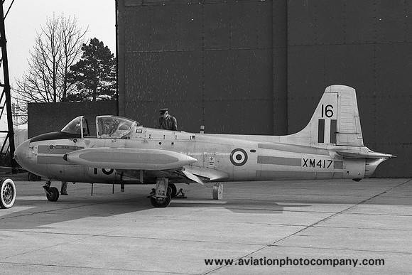 RAF 6 FTS Hunting Jet Provost T.3 XM417/16 (1968)