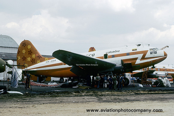 Aeropesca Colombia Curtiss C-46A Commando HK-388 (1979)