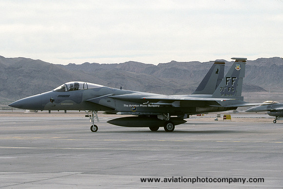 USAF 1 FW 71 FS McDonnell Douglas F-15C Eagle 82-0018/FF (2000)