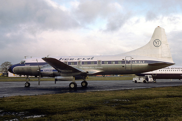 Nor Fly Convair 440 LN-KLV (1977)