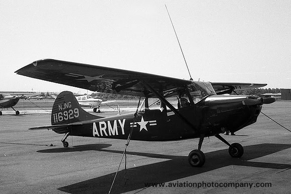 US Army New Jersey National Guard Cessna O-1A Bird Dog 51-16929 (1965)